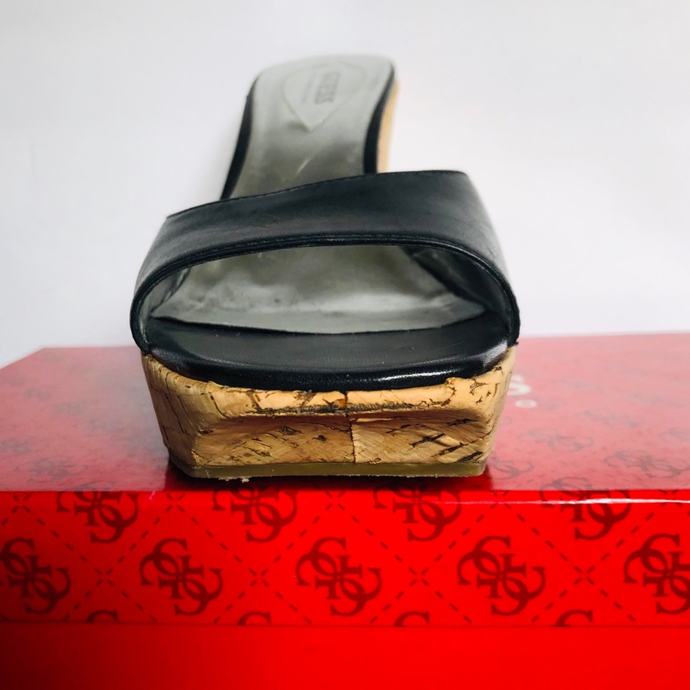 Guess By Marciano Leather Block Wedge - Picture 6 of 6